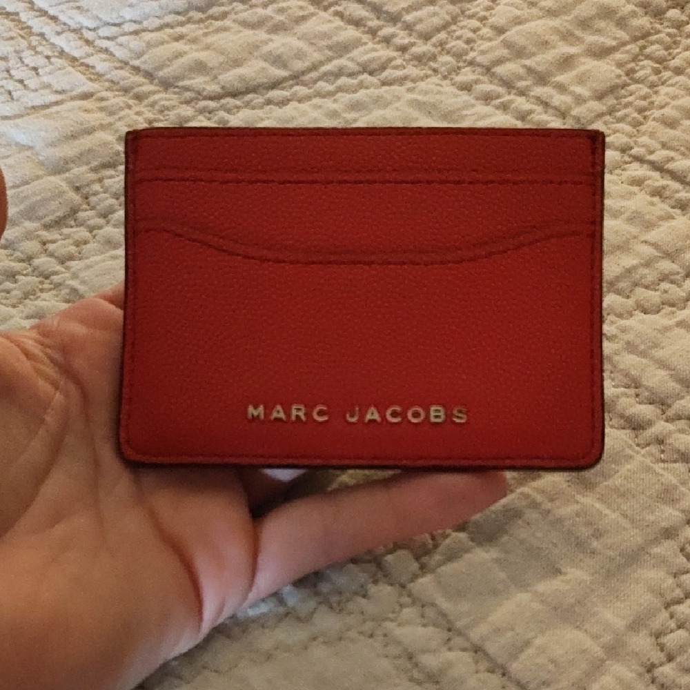 Marc Jacobs Scarlet Card Wallet